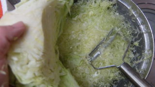 ピーラー千切り