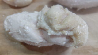 鶏ハム皮付き