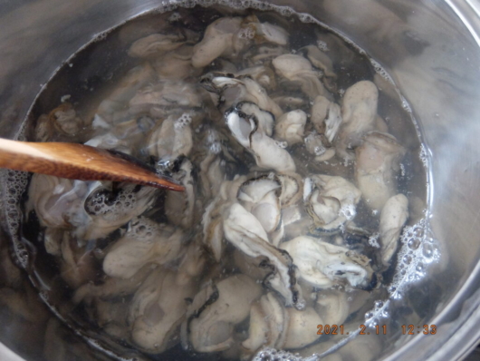 干し牡蠣とオイスターソースを中国の家庭的な作り方で作ってみた 自家製ラボ